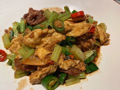 滑蛋小炒牛肉-绿茶餐厅(布吉万象汇店)