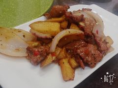 杏鲍菇牛肉-熠盛粤味(永康路店)