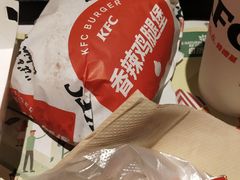 香辣鸡腿堡-肯德基(盘龙奥莱店)