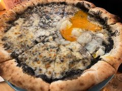 招牌黑松露温泉蛋披萨-IL TEATRO 精品意大利餐厅