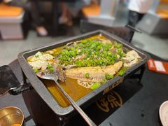 -探鱼·鲜青椒爽麻烤鱼(银泰城店)