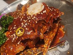 -明洞阿姨·韩式酱蟹烤肉·创意料理(三元桥店)