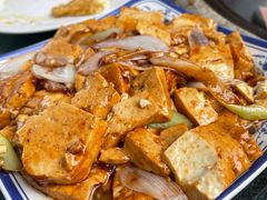 家常炒豆腐-燕北云山·农家菜·灶台鱼(密云溪翁庄店)