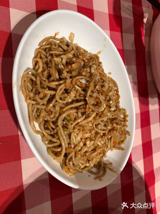 西贝莜面村(荟聚中心店)酸菜炒莜面图片