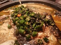-探鱼·鲜青椒爽麻烤鱼(北京路天河城店)