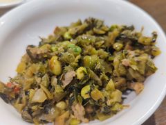 雪菜毛豆肉丝浇-寻裕记·现炒浇头面(人民广场店)