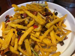 干煸莲藕丝-杨记隆府(汉街店)