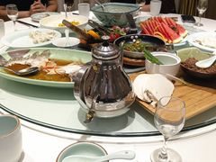 -海派美食·家宴海鲜青岛菜·石锅鲽鱼头(东方城店)