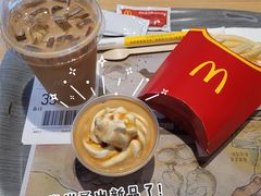 咖啡冰淇淋-麦当劳(金稻田路餐)