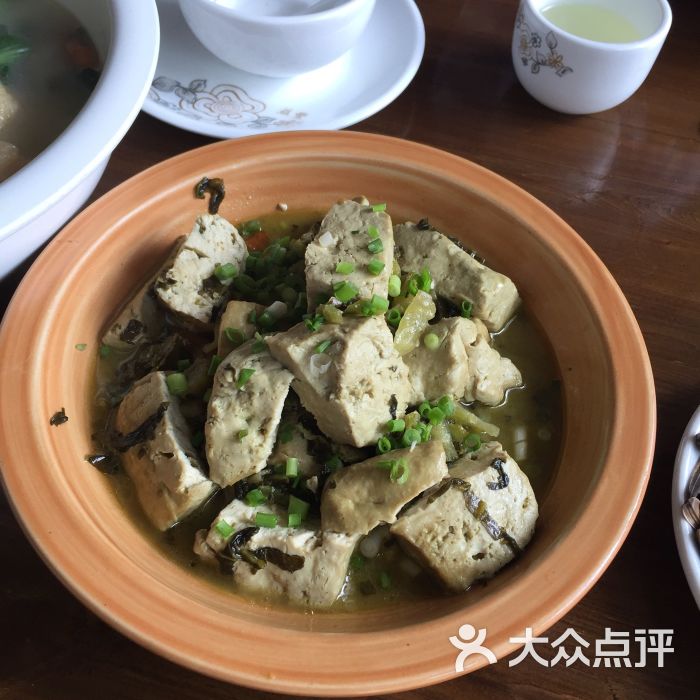 莫干山安堤村农庄饭店老豆腐图片 - 第4张