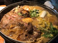 牛肉寿喜锅-森味薪火烧•烧鸟居酒屋•日本料理(望京店)