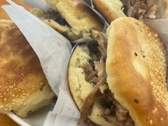 -京东一绝西海子西园烧饼夹肉
