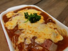 芝士培根肉酱焗意大利面-周沫西餐(漫广场店)