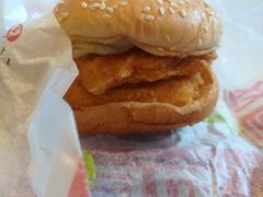 双层香脆鸡排汉堡-汉堡王(金鹰天地广场店)