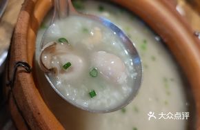 Oyster Egg Rice Porridge