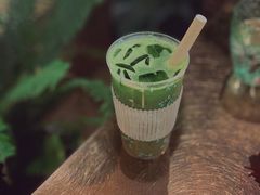 黄金姜黄抹茶苏打-LA MATCHA抹茶吧(进贤路店)