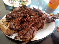 -北京龙庆四季香农家饭庄·灶台鱼·碳烤虹鳟鱼(龙庆峡店)