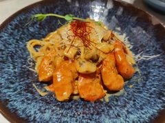 芝士蘑菇鲜虾意大利面-BE BRIGHT KITCHEN(正佳广场店)