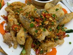 椒盐九肚鱼-凤城康记饭店