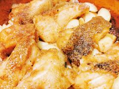姜粉焗龙趸-彩蝶谷美食廊·粤式经典南番顺·铁板烧烤泰风味(广州长隆酒店)