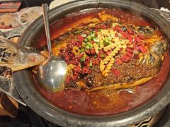 -探鱼·鲜青椒爽麻烤鱼(银泰城店)