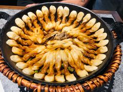 排骨豆角卷子-华盛园卷子王农家菜水库鱼