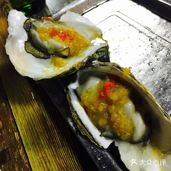 碳烤生蚝