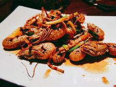辣炒海龙虾-蚝堡海鲜·威海菜·海肠捞饭·烧烤·亚洲吃蚝公司(幸福门店)