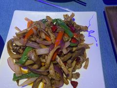 爆炒羊杂-清真·卡德尔大叔新疆主题餐厅(龙汇路店)