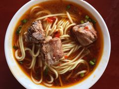 鱼香排骨面-纯阳馆鱼香排骨面(东二道街店)