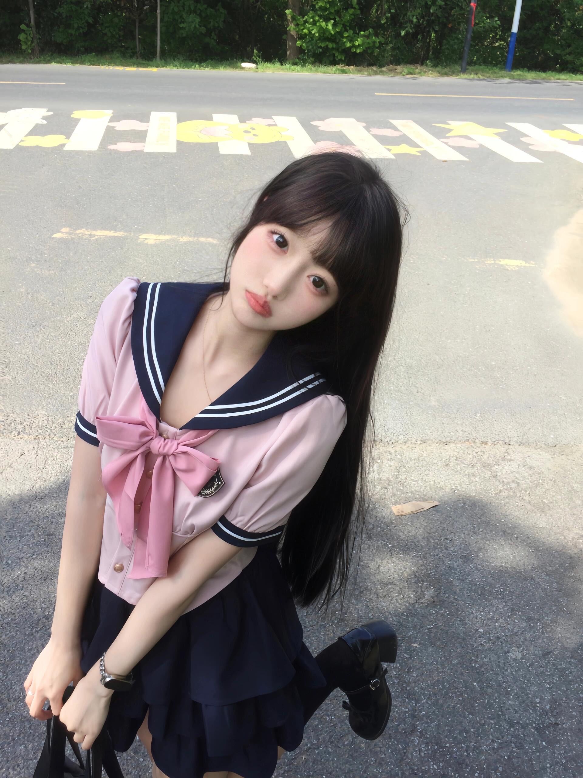 你的jk女孩 #甜系女孩 #纯情女高