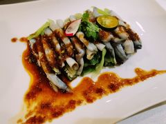 秋葵拌沙虫-黑明餐厅(白鹭洲店)