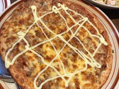 金枪鱼披萨配蛋黄酱-萨莉亚意式餐厅(浦江万达广场店)