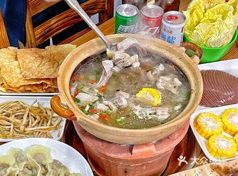 感谢网友！他们家的羊肉锅真的嘎嘎香！！