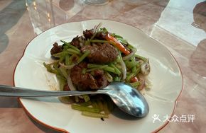 Stir-Fried Fresh Beef with Satay Sauce