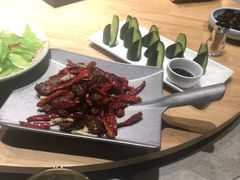 干椒雪花牛肉-7017浙菜•建德味(中财店)
