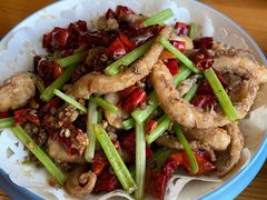 小干煸鱿鱼须-陈傻子餐厅(世纪都会店)