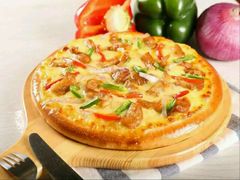 BBQ鸡肉肉披萨-玛格丽特现烤披萨(中润时代广场店)