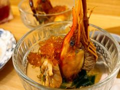 白虾莼菜醋冻-鮨政·Omakase(万象城店)