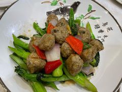 菜心炒鲮鱼球-有腥气私房菜·寻味顺德