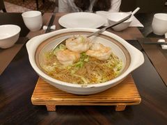 鹅肝酱虾球粉丝煲-浙江安吉JW万豪酒店·万豪中餐厅