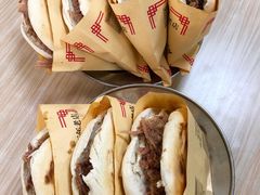 樊记纯瘦肉夹馍-樊记腊汁肉(竹笆市总店)