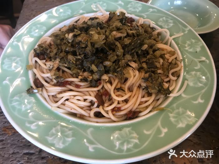 老清朝包子铺(开明街店)雪菜肉丝面图片