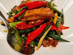 陕南腊味炒竹笋-今轩中餐厅(西安经开洲际酒店)