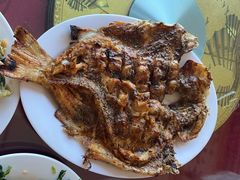 -北京龙庆四季香农家饭庄·灶台鱼·碳烤虹鳟鱼(龙庆峡店)