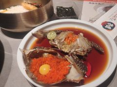-草家酱蟹炭火烤肉店(珲春南路一店)