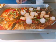 荔枝香辣清江鱼-鱼酷活鱼烤鱼(中联广场店)