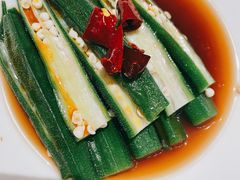 椒麻秋葵-港丽餐厅(龙之梦长宁店)