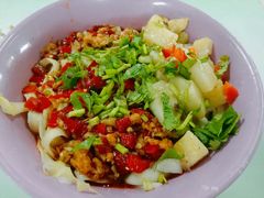 剁椒肉丝拌面-中央财经大学-食堂