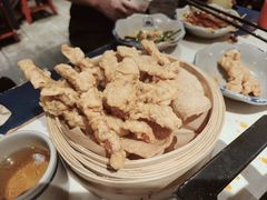 -爱你您·自家鱼塘·活水喷泉鱼火锅(八里店)